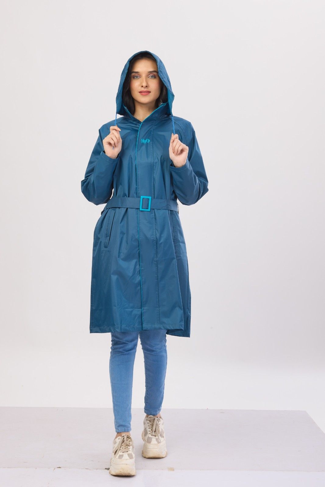 Femina Overcoat Turquoise