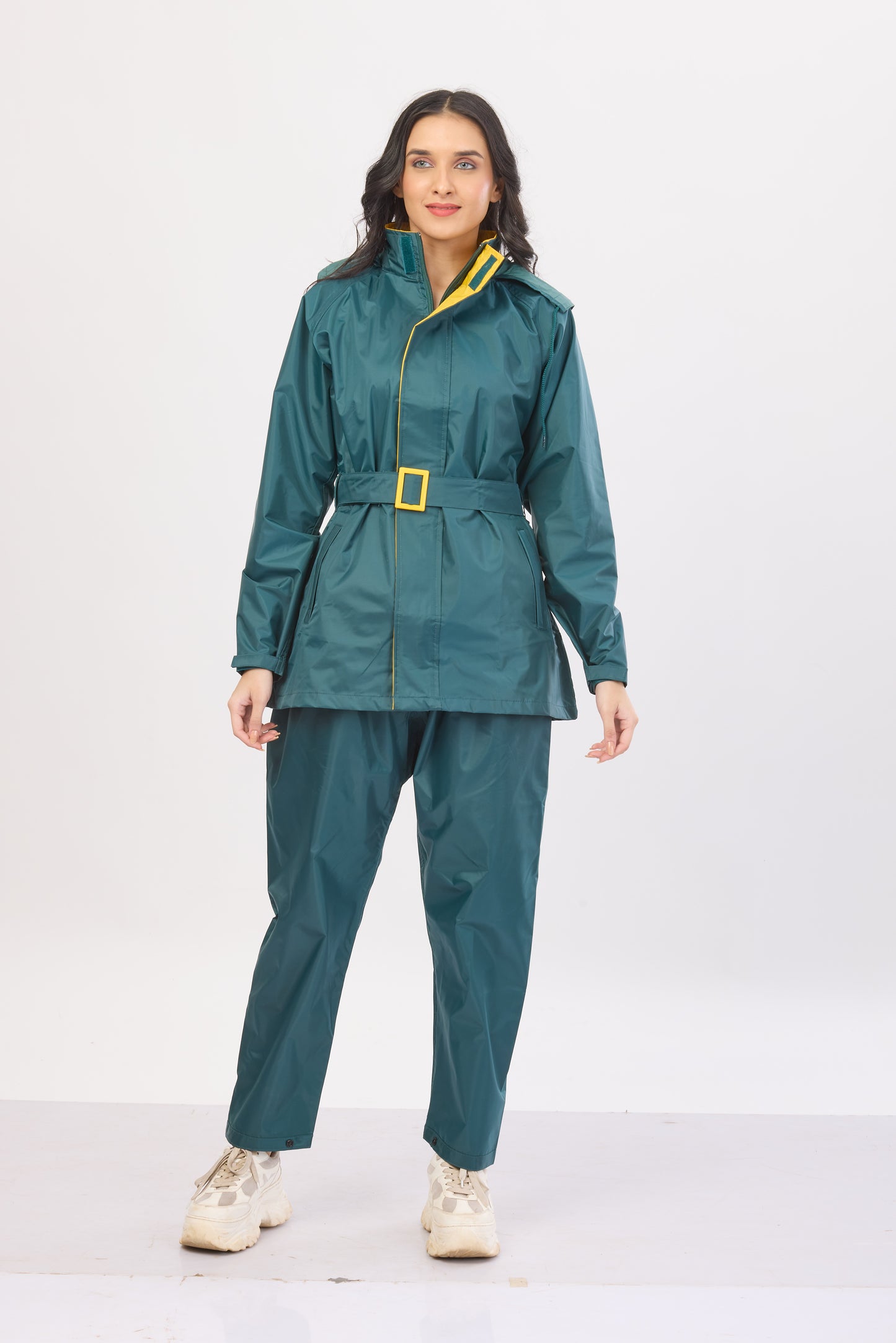 Diva Pant Suit Bottle Green