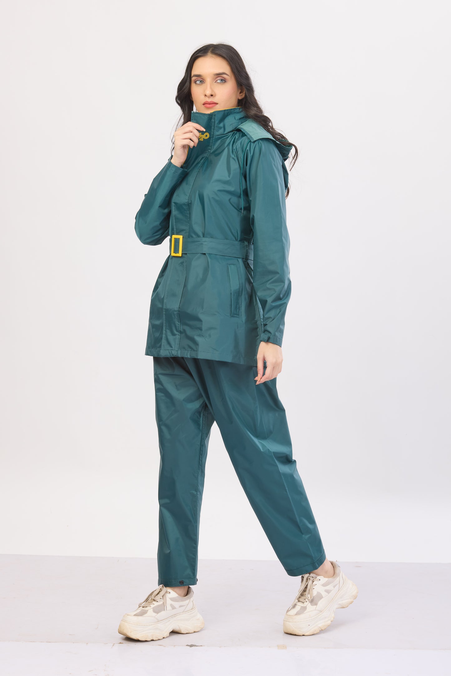 Diva Pant Suit Bottle Green