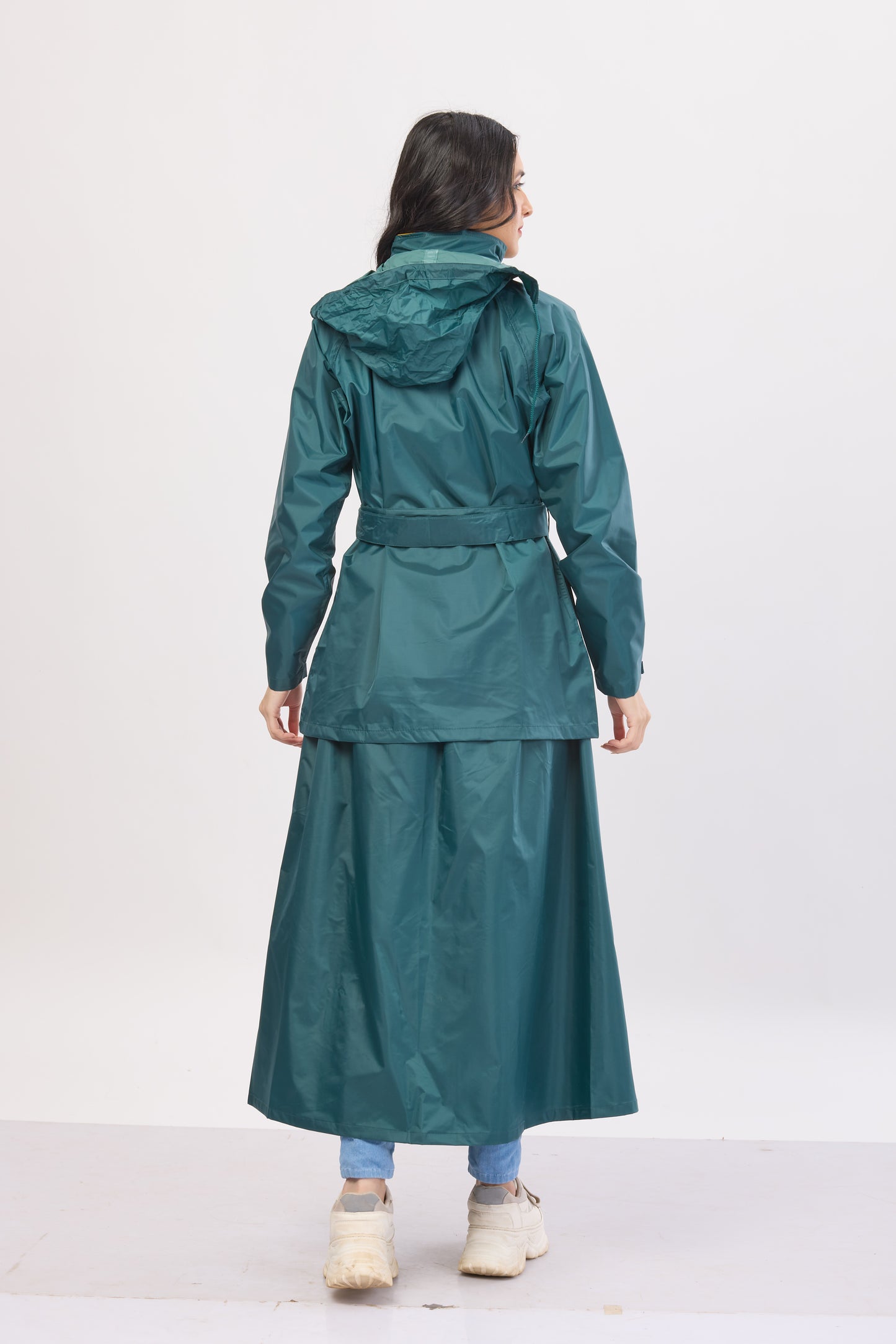 Diva Skirt Suit Bottle Green