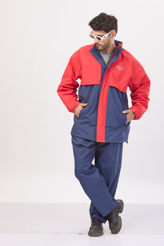 H2O Signature Suit Navy-Red