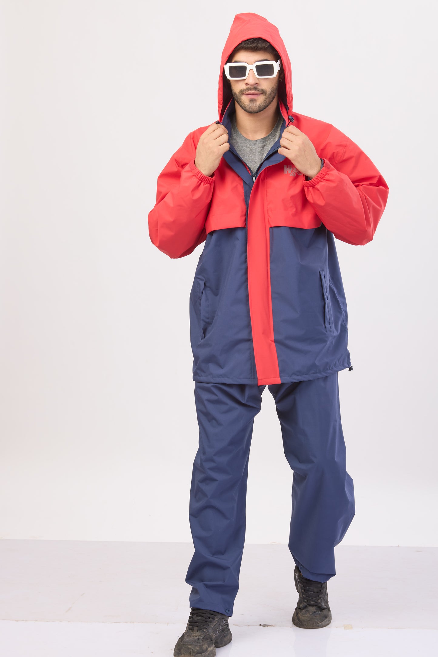 H2O Signature Suit Navy-Red