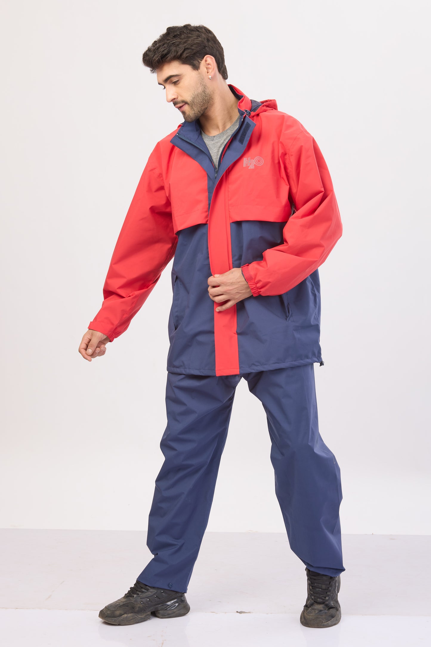 H2O Signature Suit Navy-Red