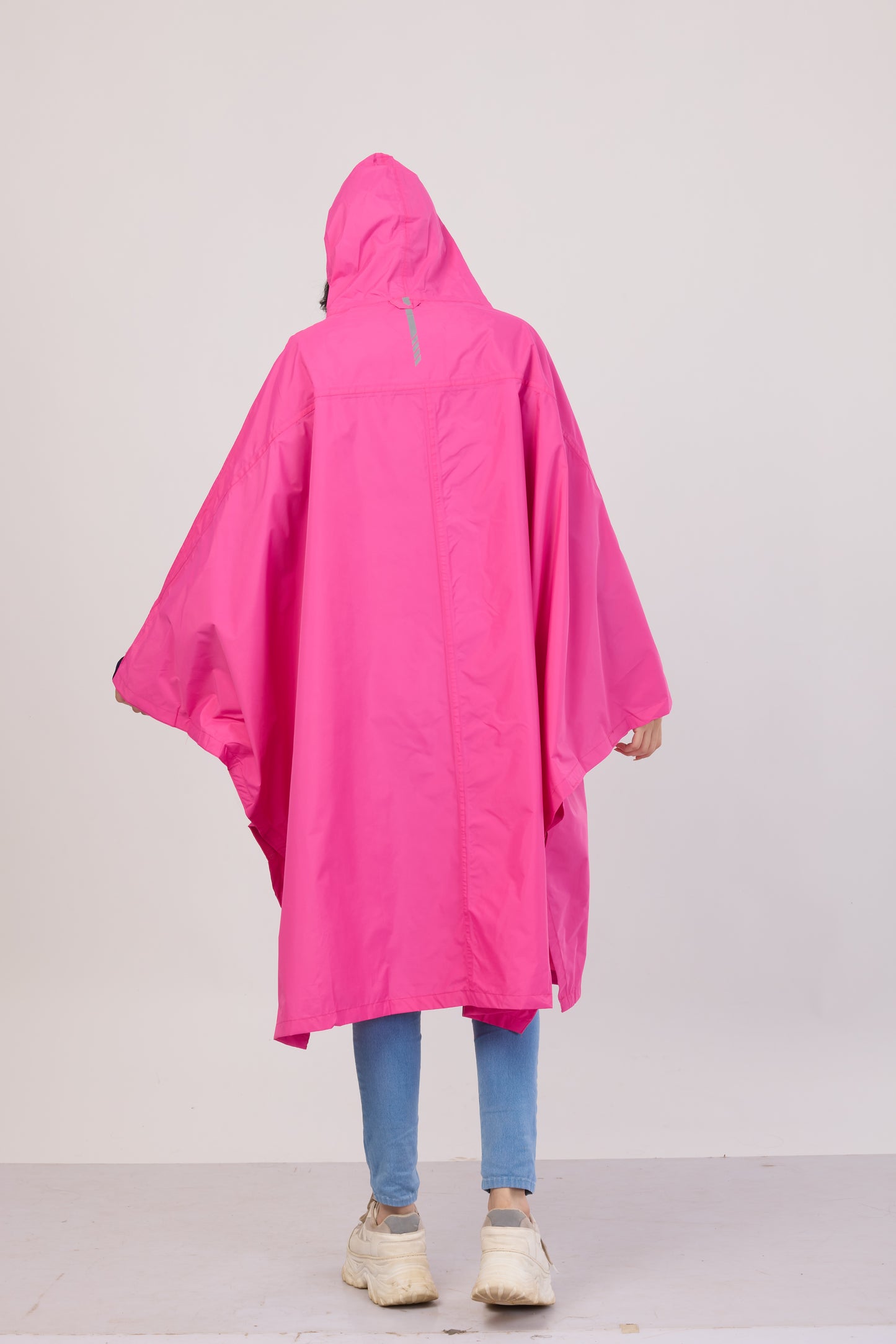 Butterfly Poncho Pink