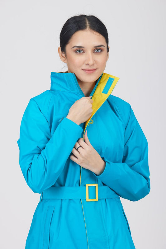 Femina Overcoat Moroccan-Blue