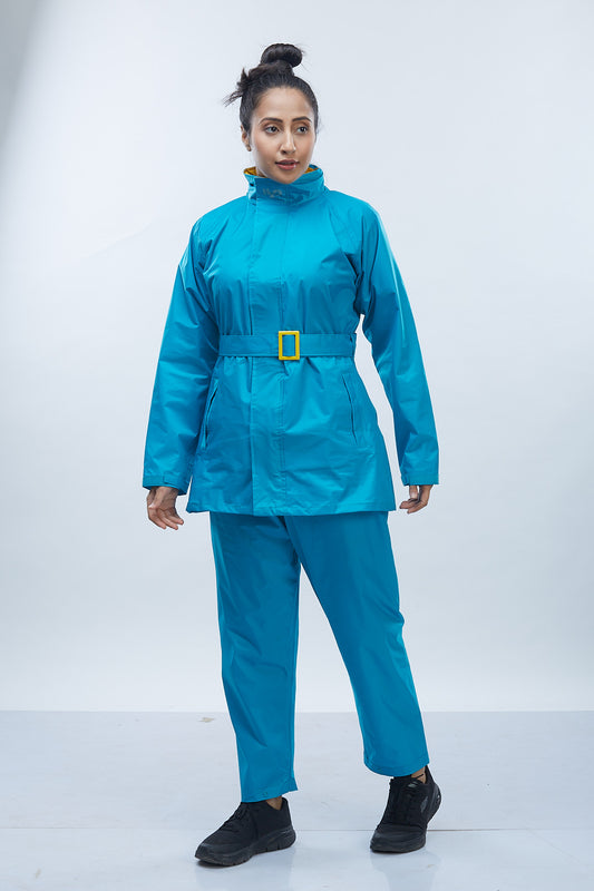 Diva Pant Suit Turquoise