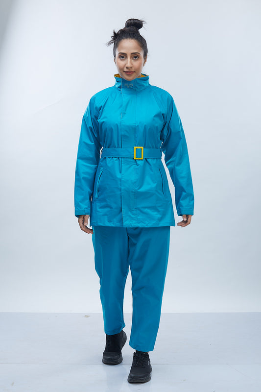 Diva Pant Suit Turquoise
