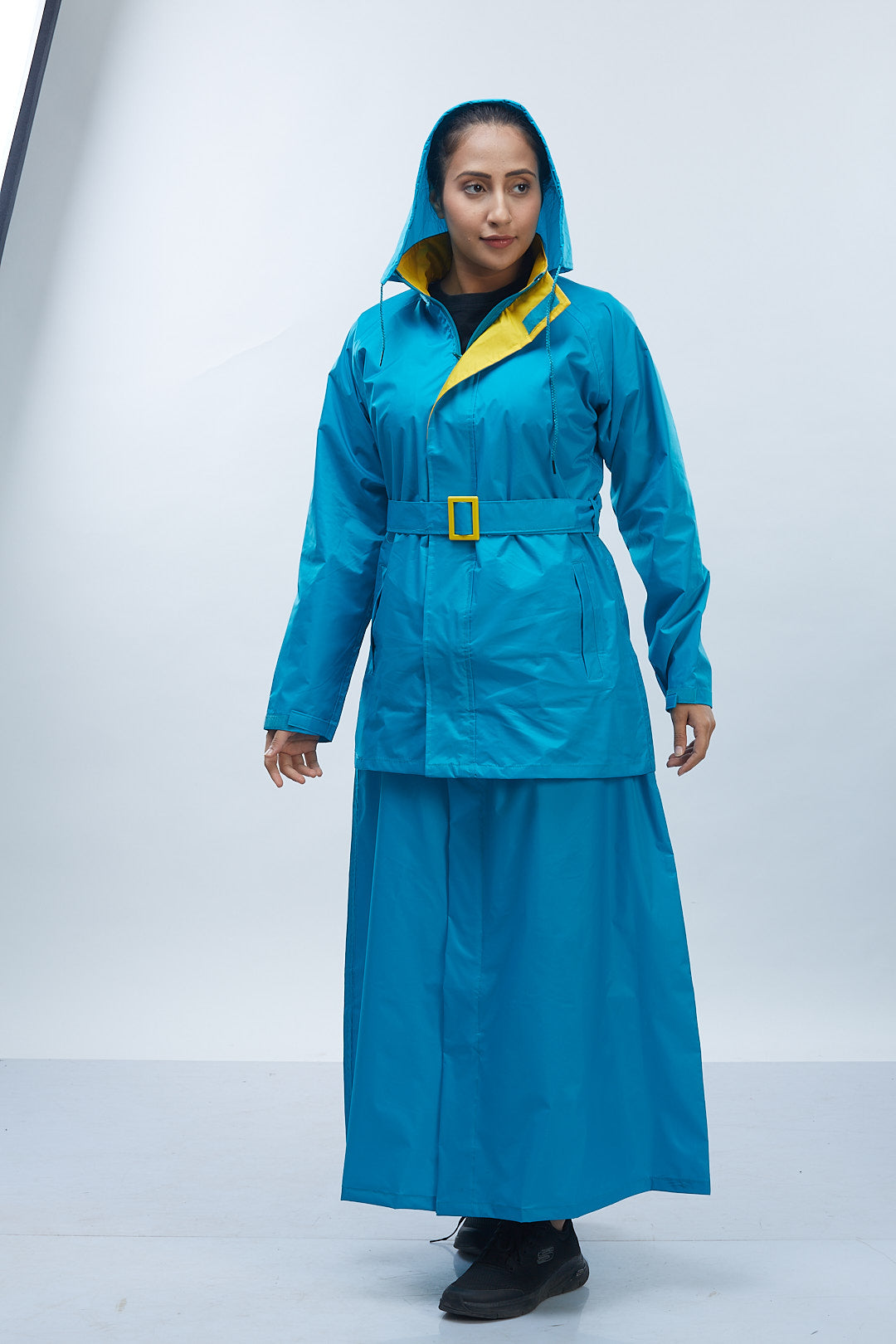 Diva Skirt Suit Turquoise