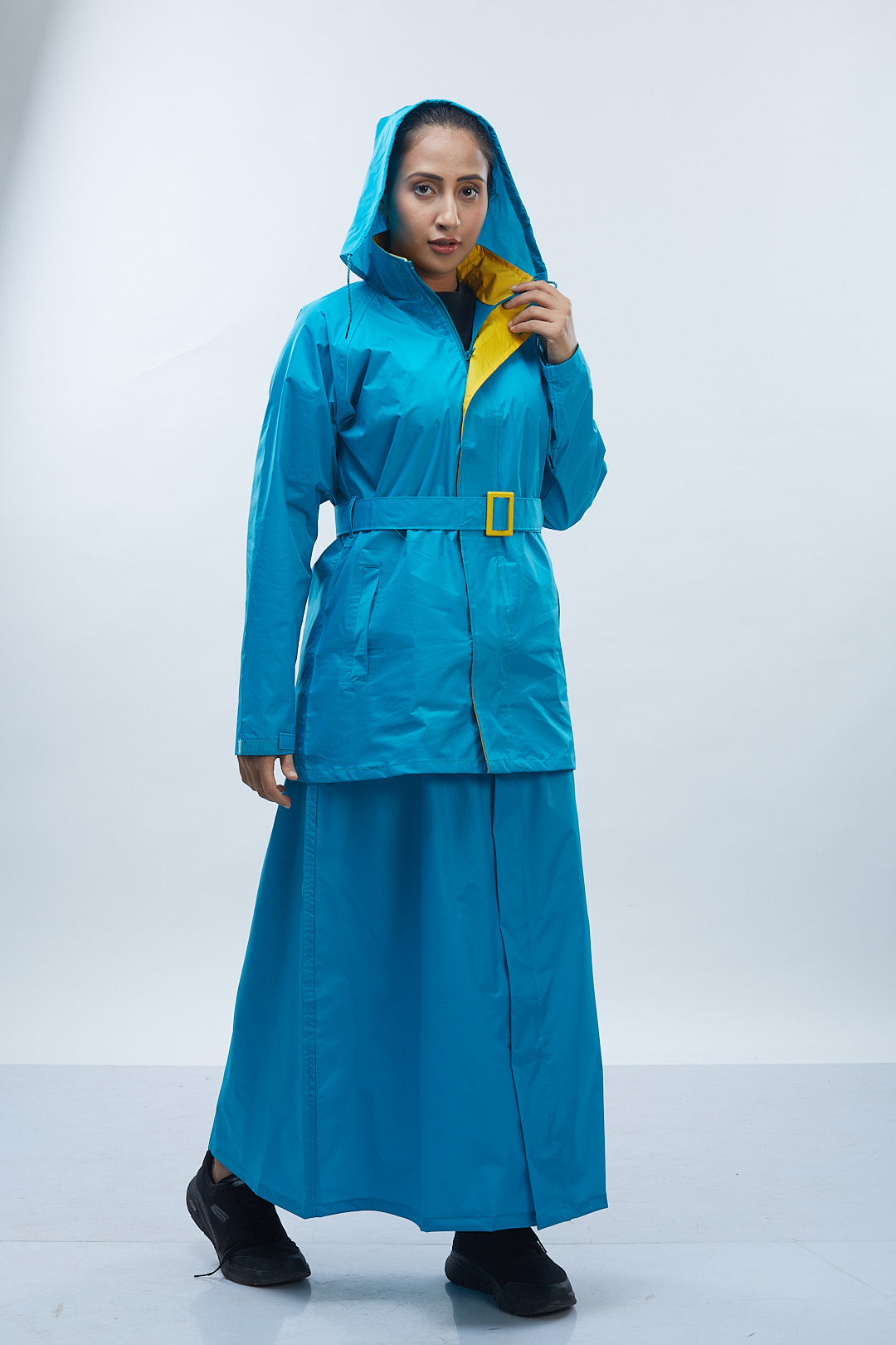 Diva Skirt Suit Turquoise