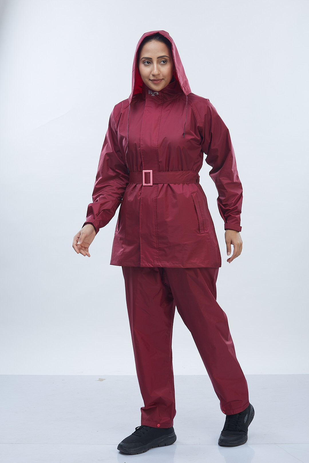 Diva Pant Suit Maroon