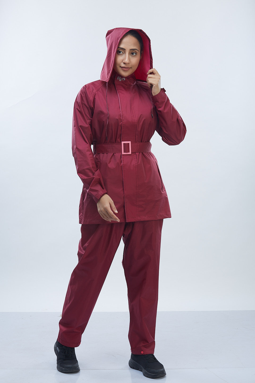 Diva Pant Suit Maroon