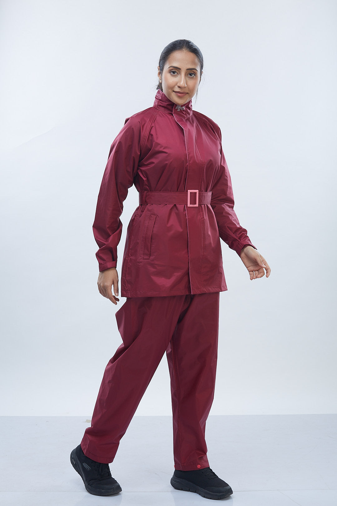 Diva Pant Suit Maroon