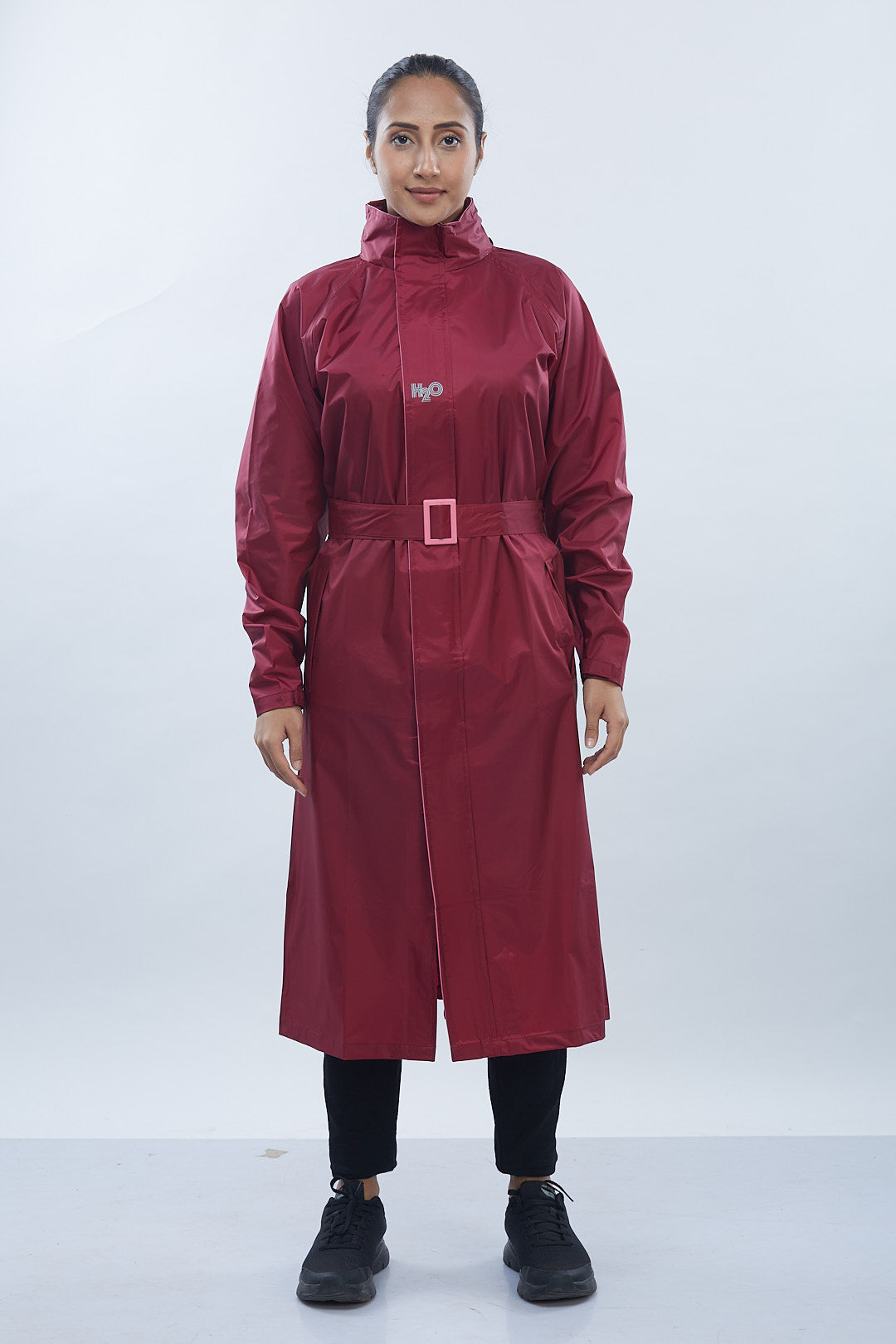 Grace Overcoat Maroon