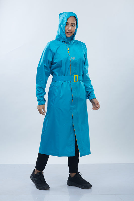 Grace Overcoat Moroccan-Blue