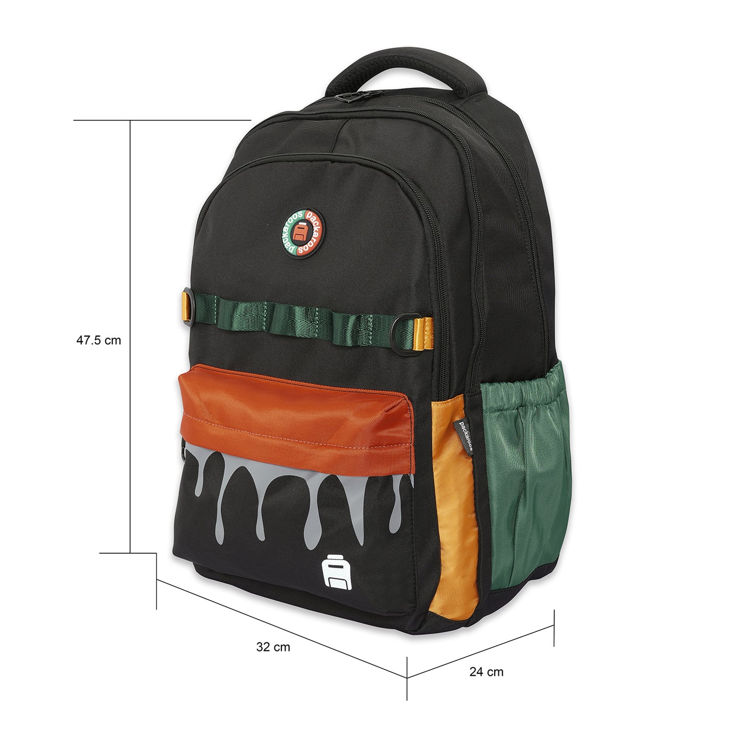 Packaroos Backpack #S152-Black