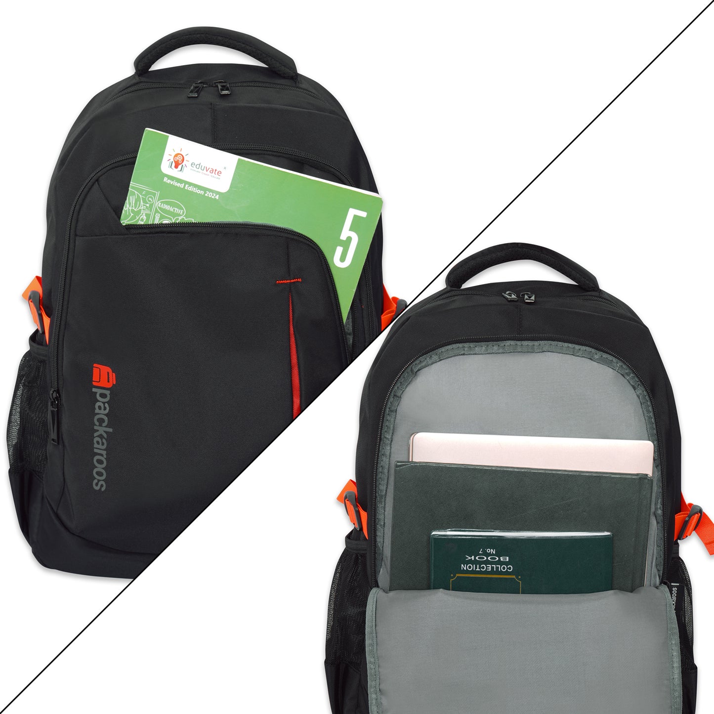 Packaroos Backpack #G102 Black