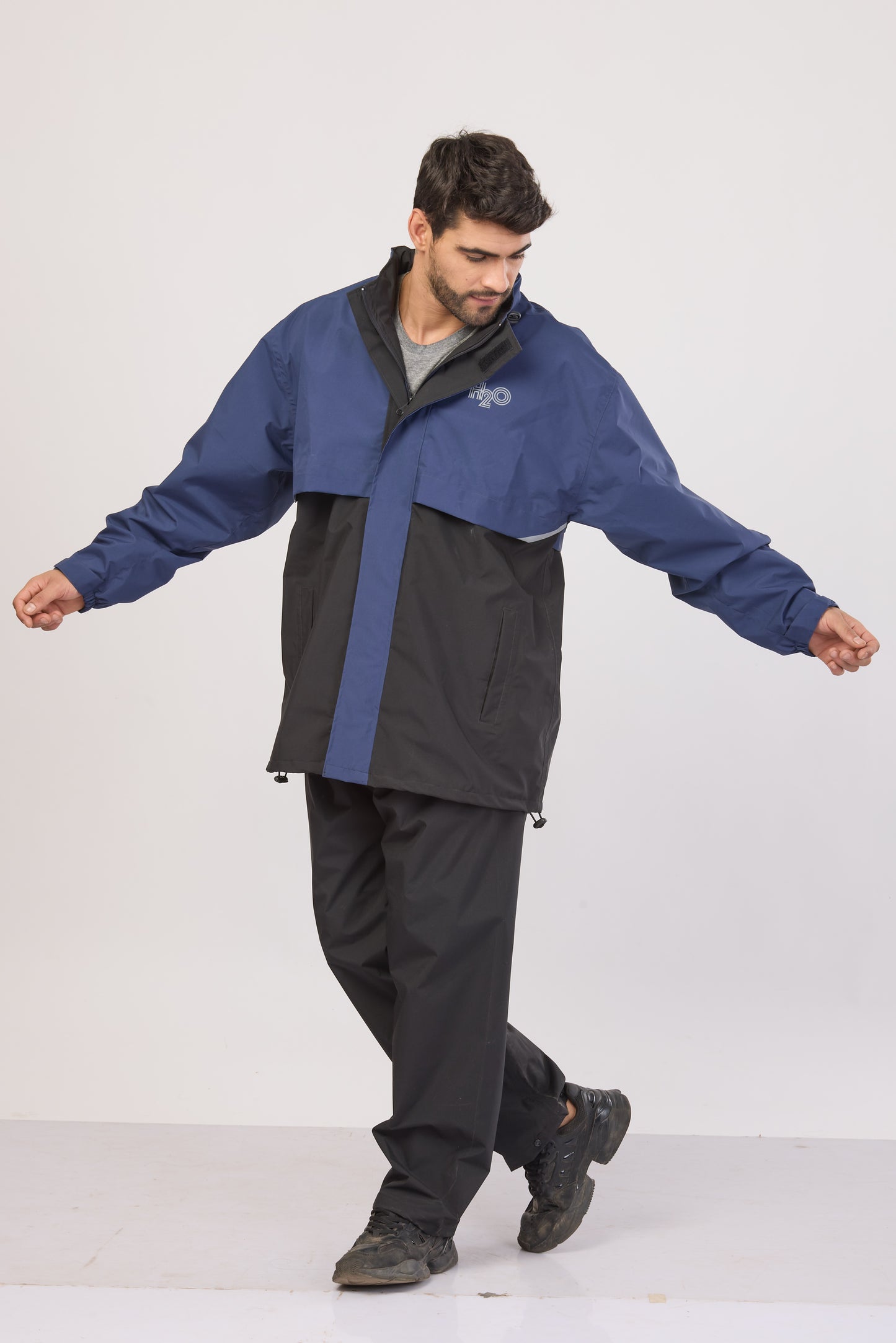 Reliable Rainwear reflective rain jacket