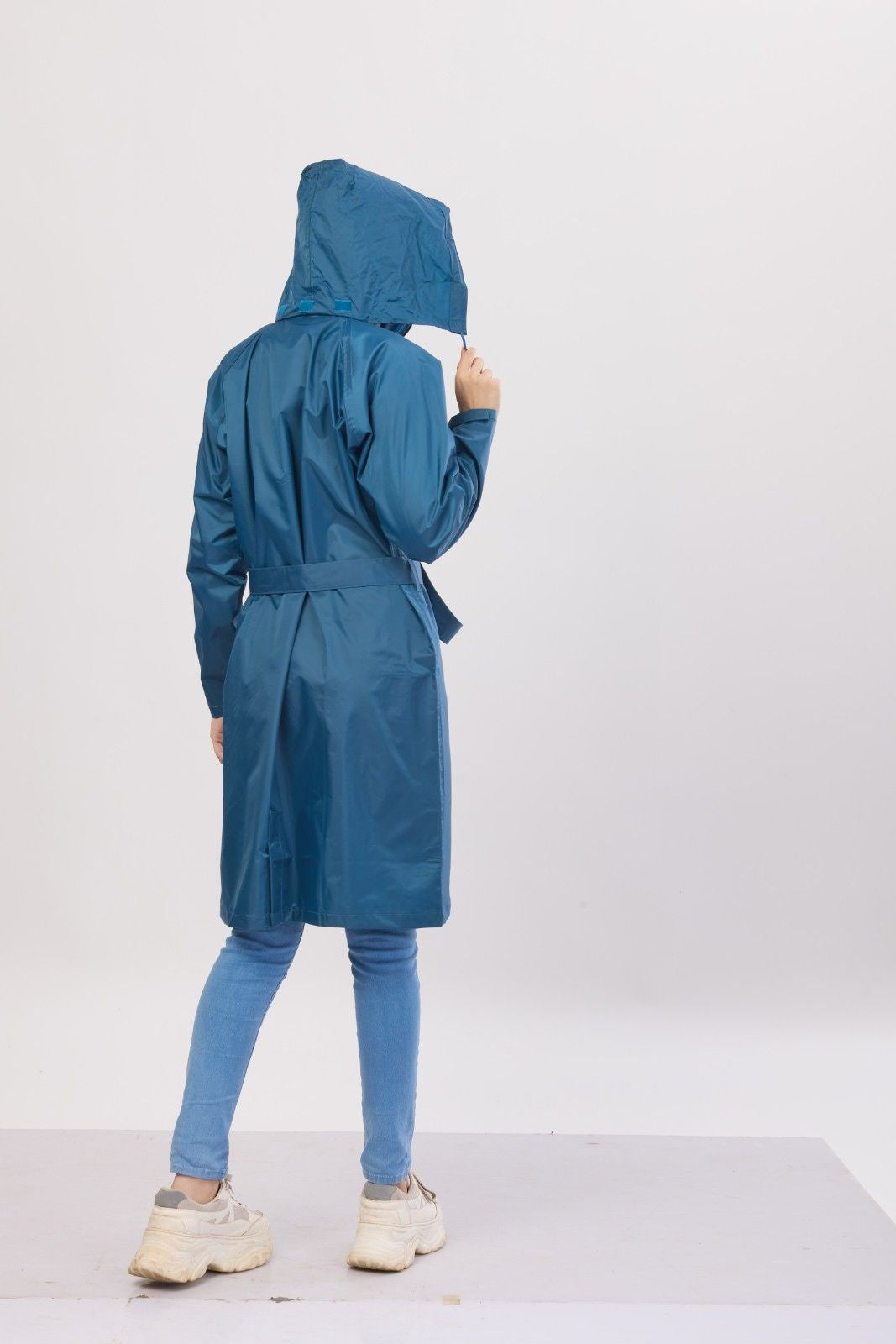 Femina Overcoat Turquoise