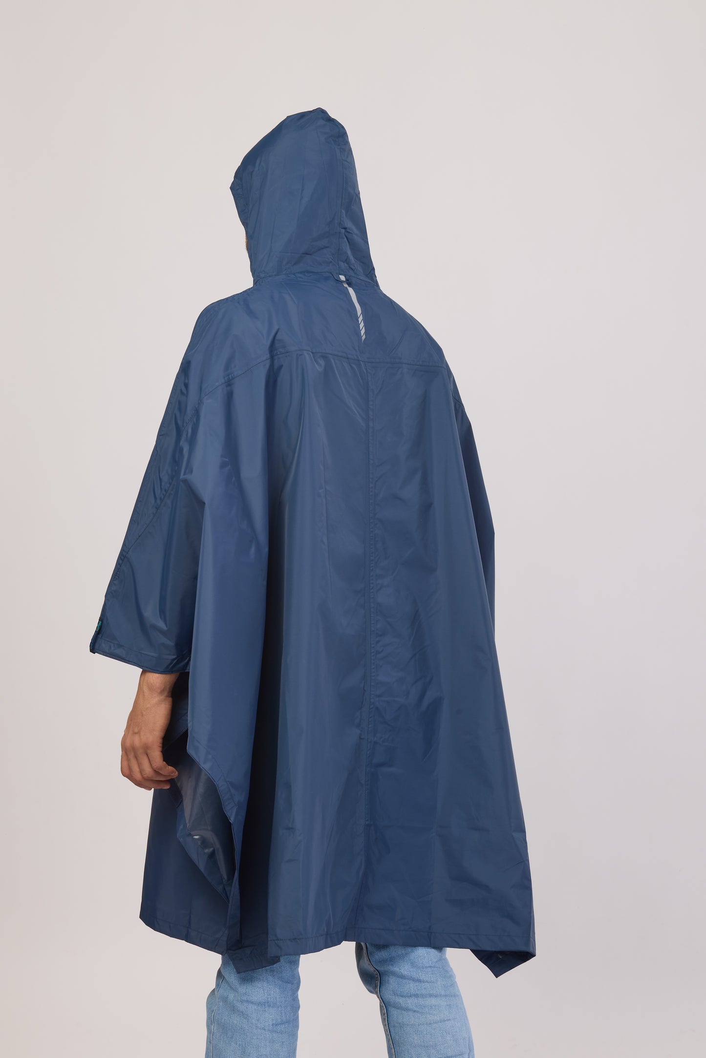 Butterfly Poncho Navy