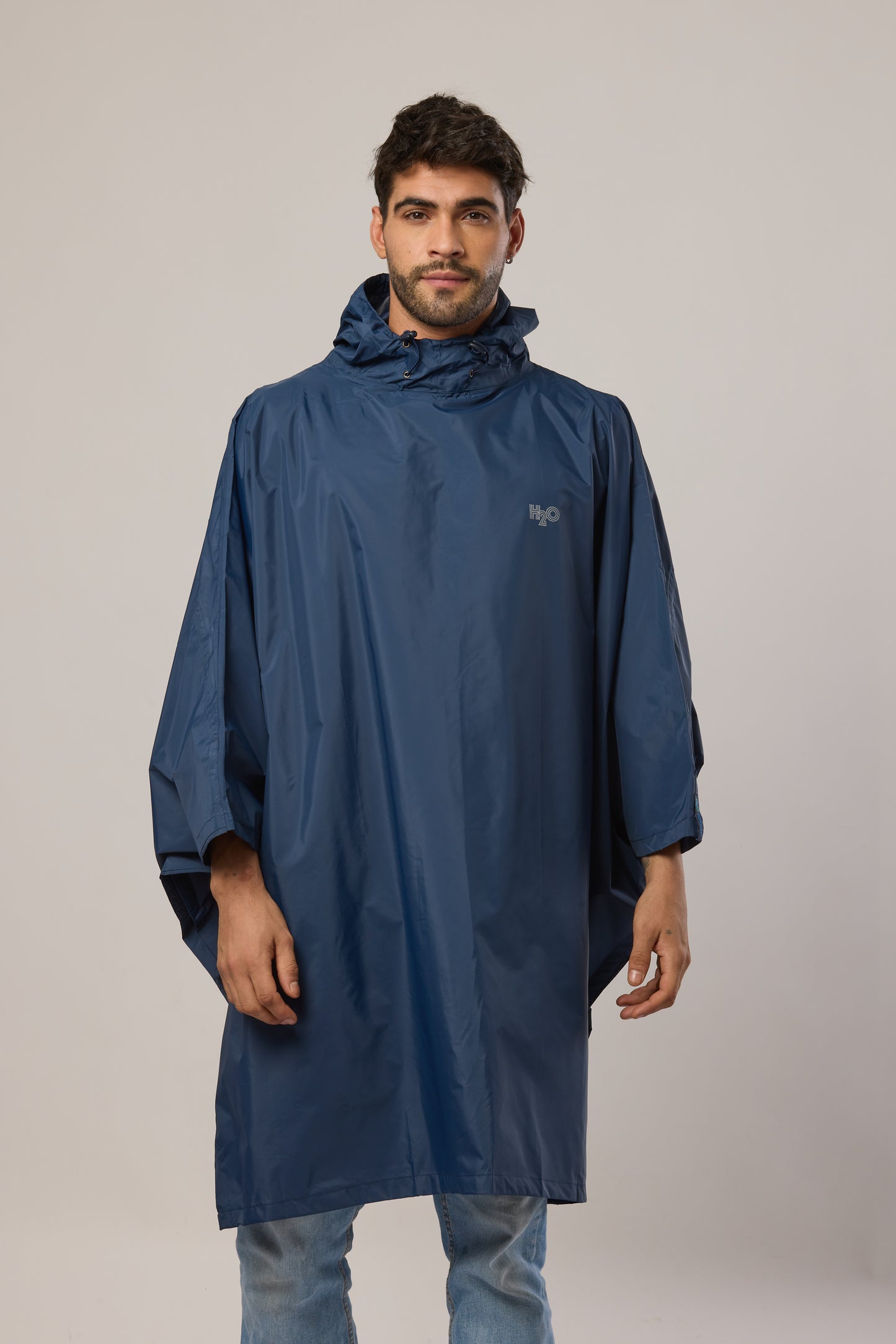 Butterfly Poncho Navy
