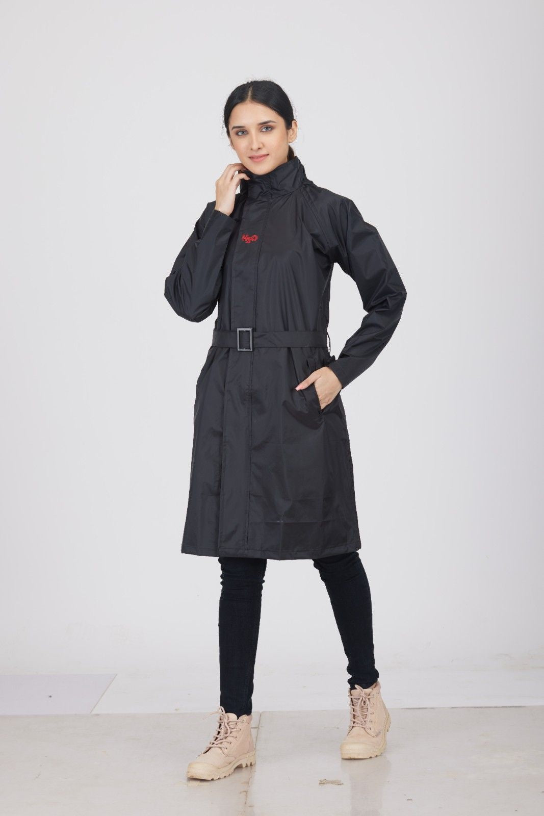 Femina Overcoat Black