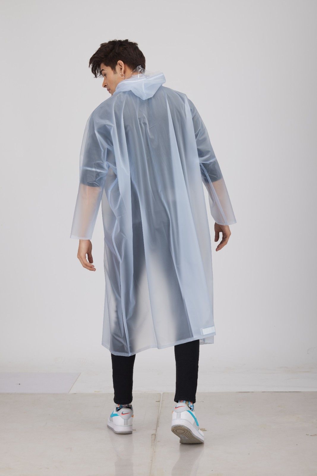Crystal Poncho Clear White