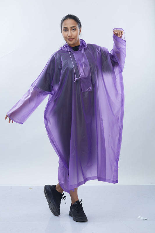 Crystal Poncho Violet