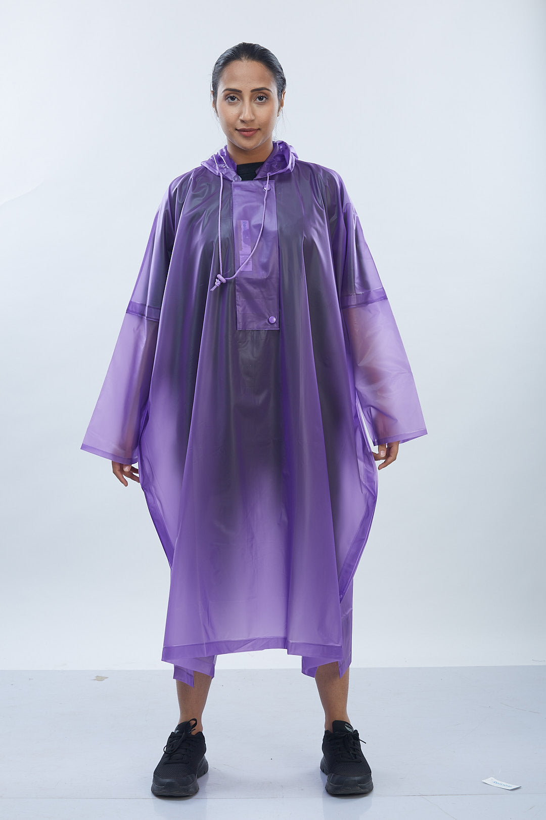 Crystal Poncho Violet