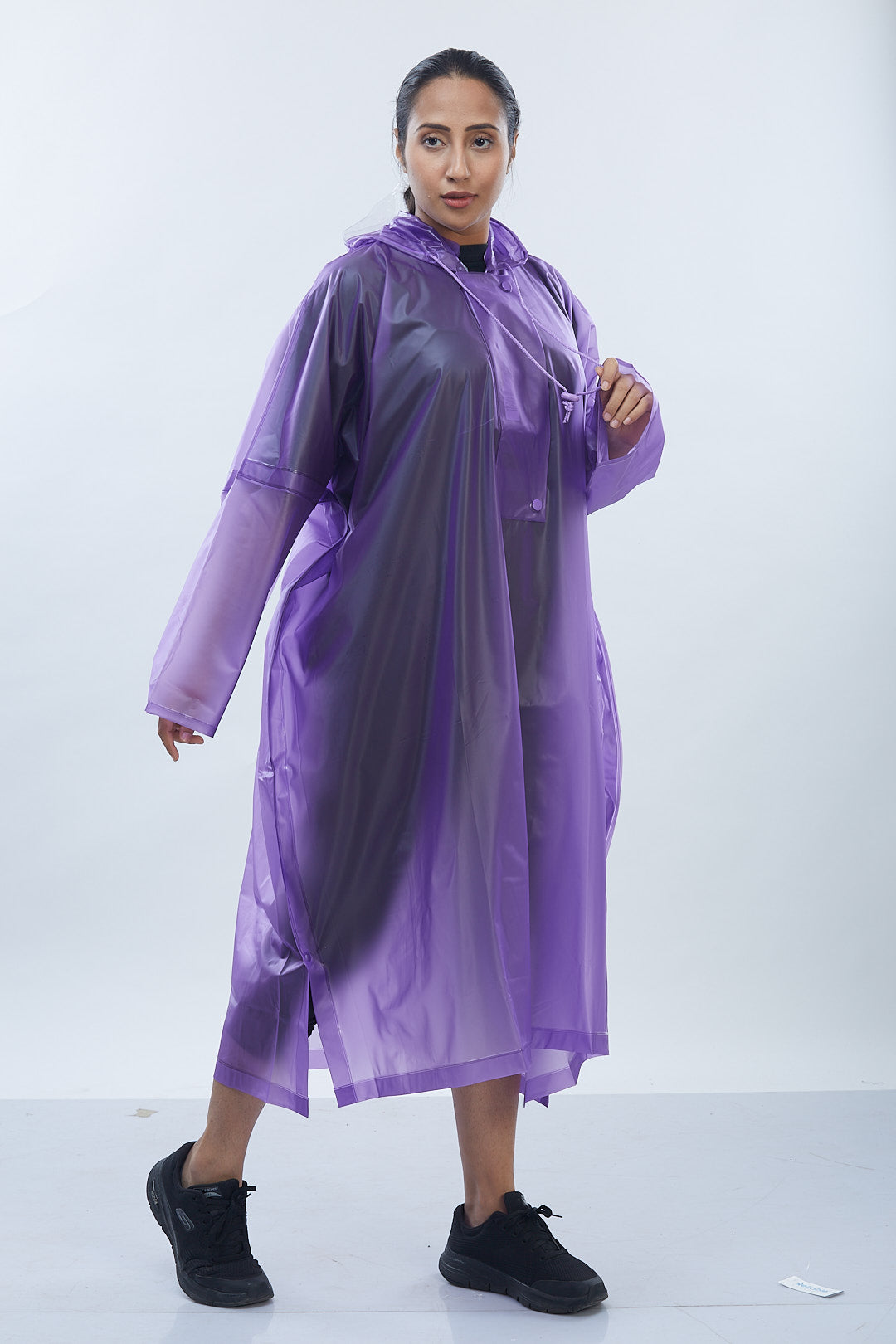 Crystal Poncho Violet