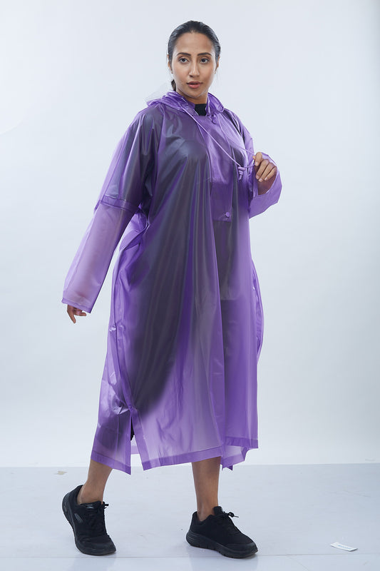 Crystal Poncho Violet