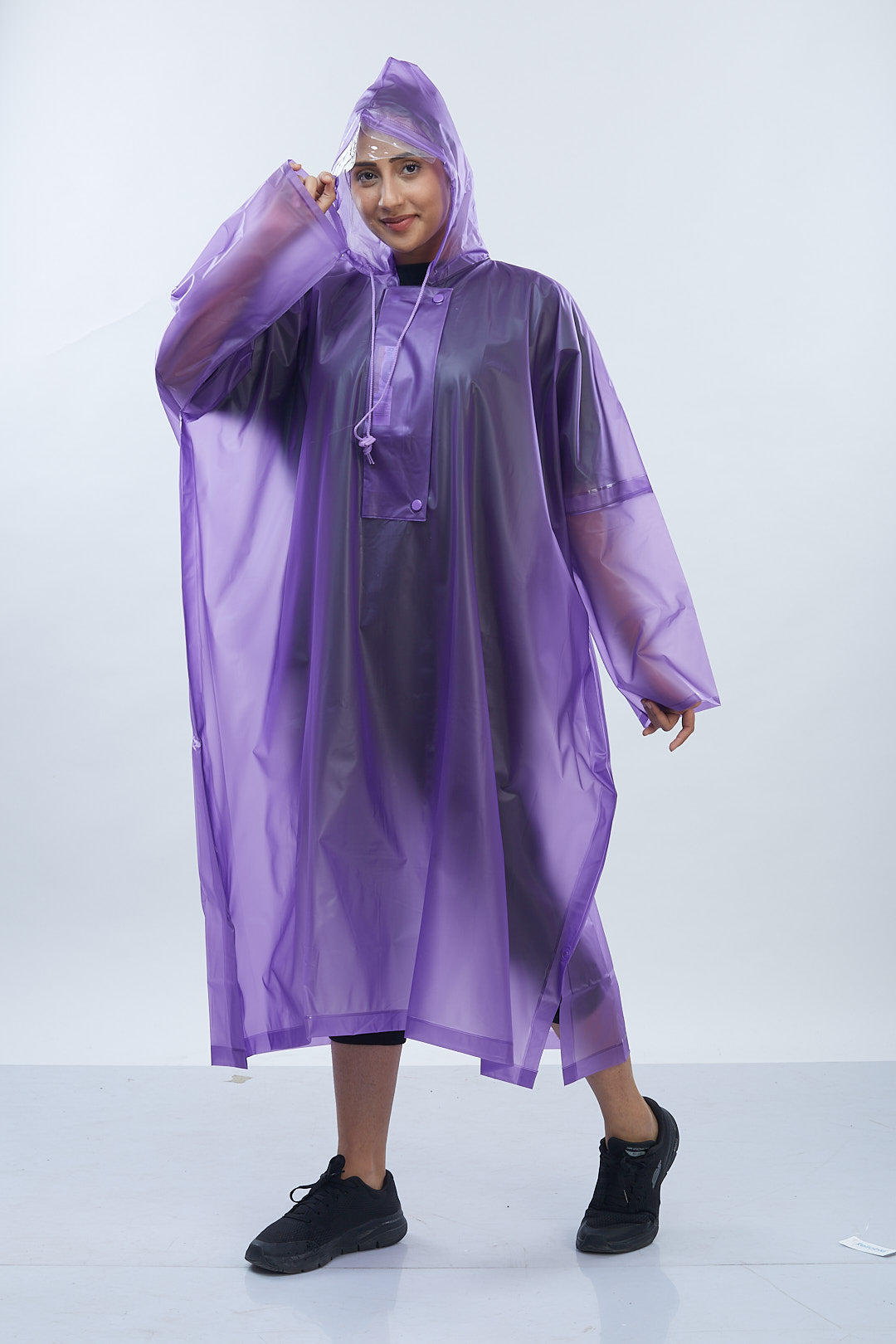 Crystal Poncho Violet