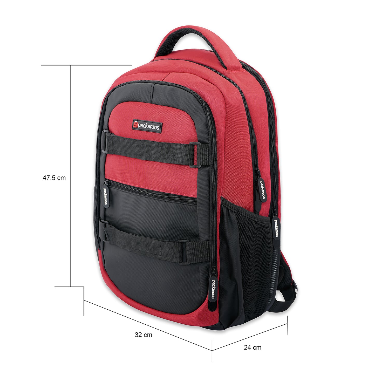 Packaroos Backpack #YFG100-Red