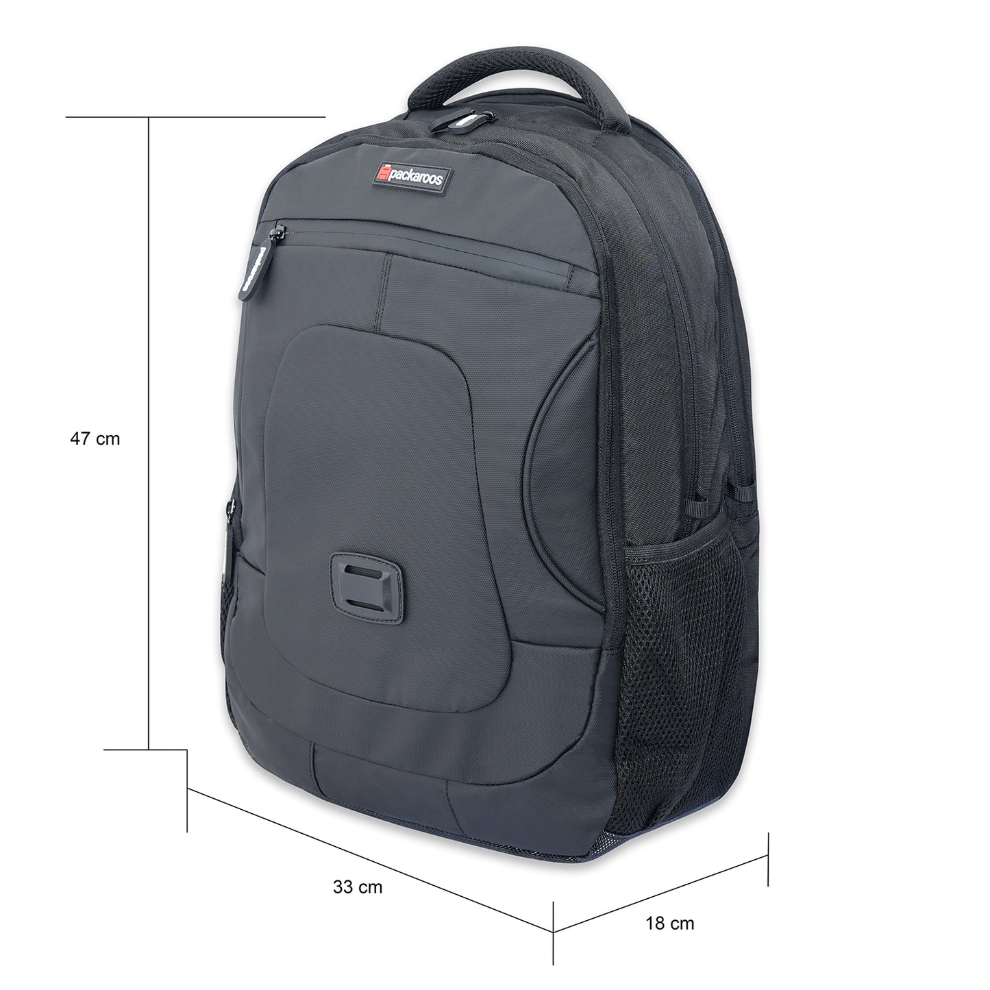 Packaroos Backpack #YGF3317-Black