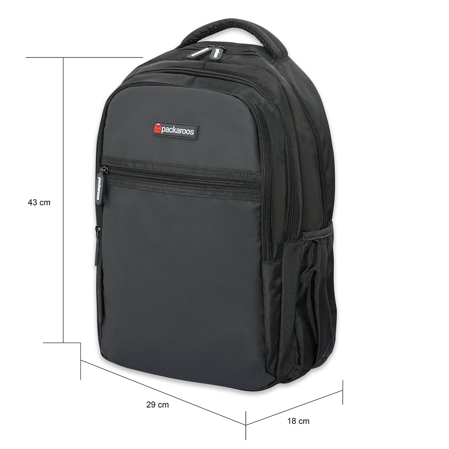 Packaroos Backpack #YFG3140-Black