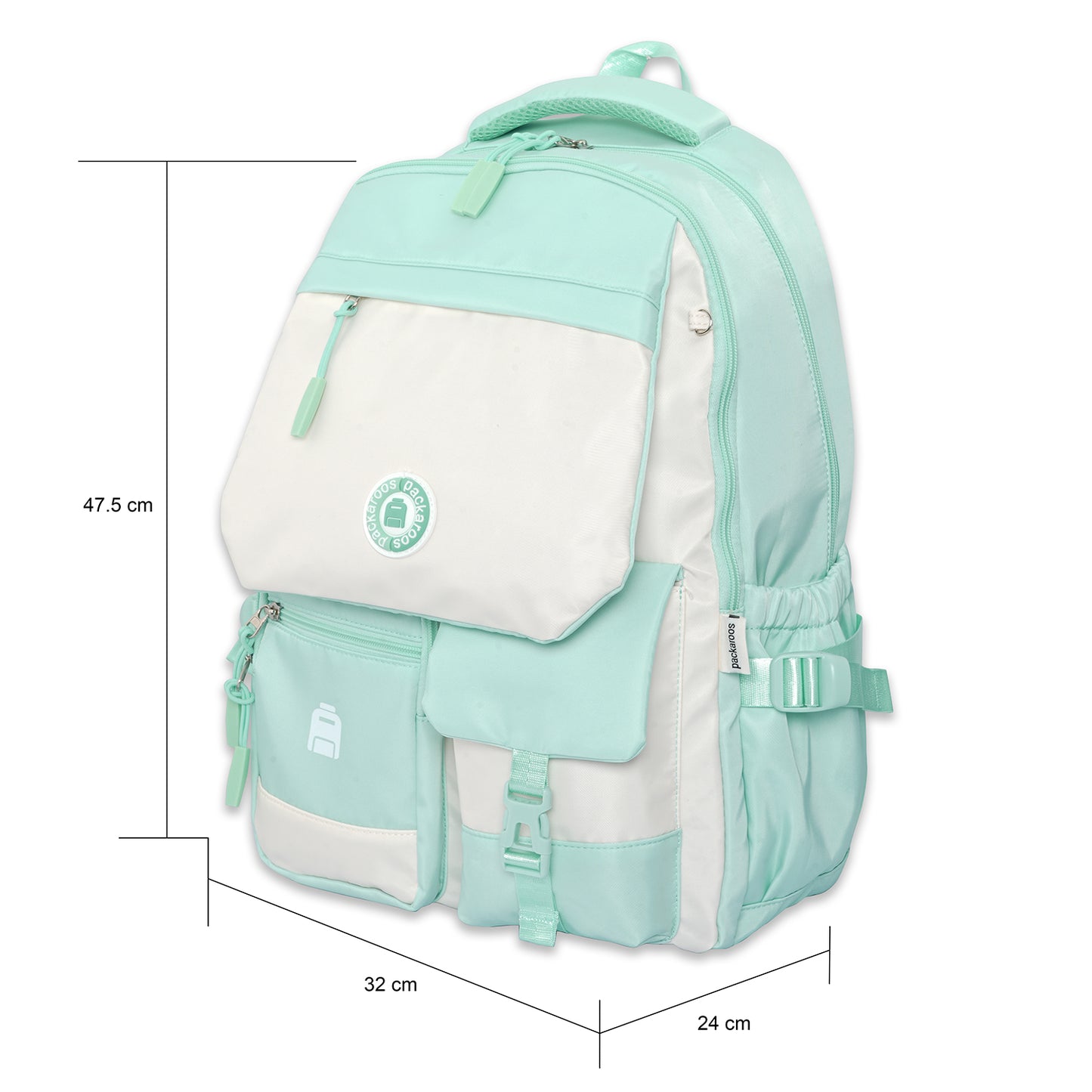 Packaroos Backpack #S119-PastelGreen
