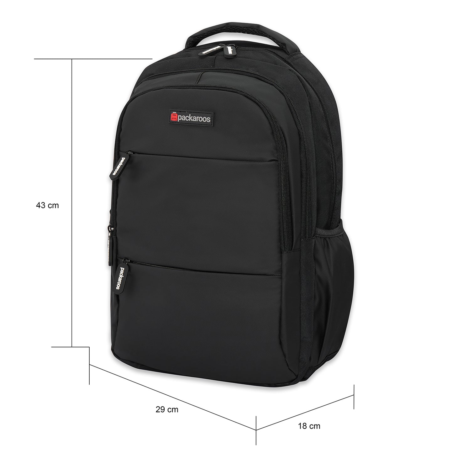 Packaroos Backpack #YFG3410-Black