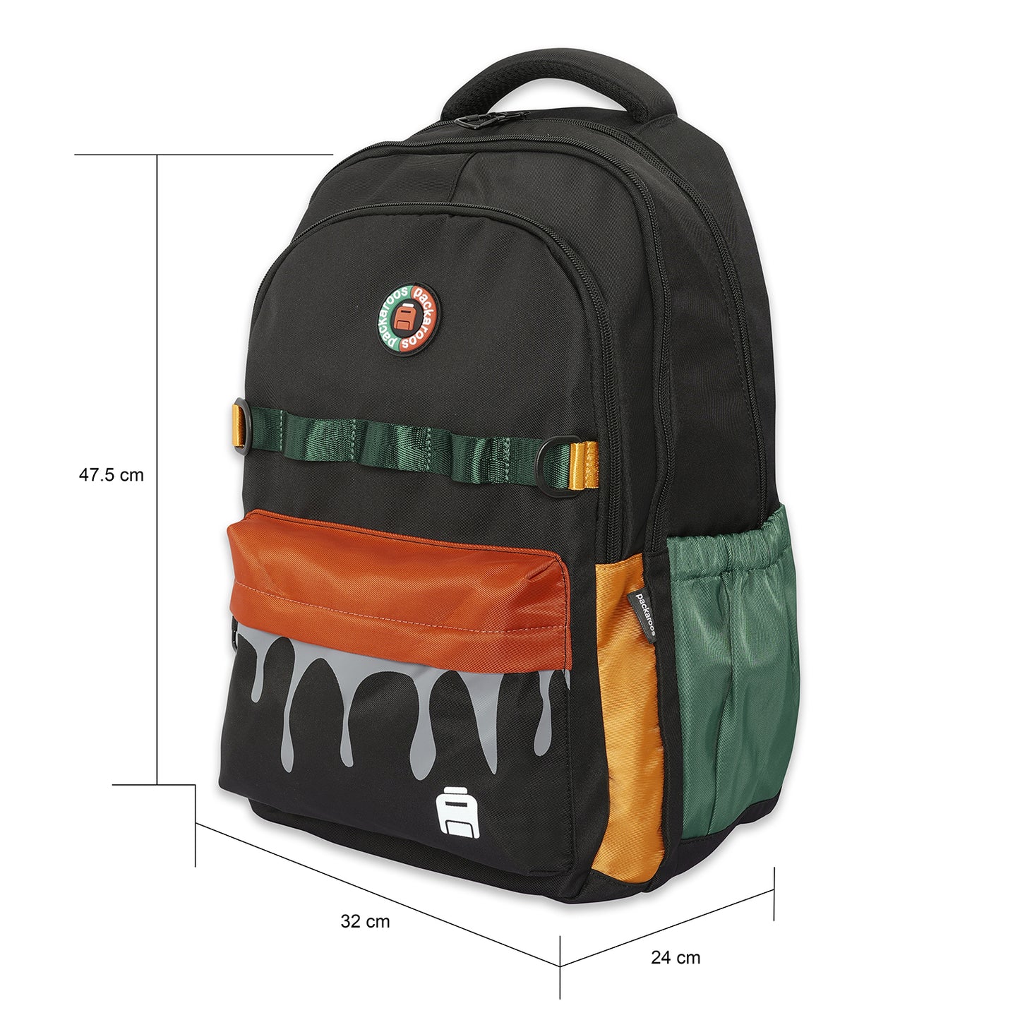 Packaroos Backpack #S152-Black