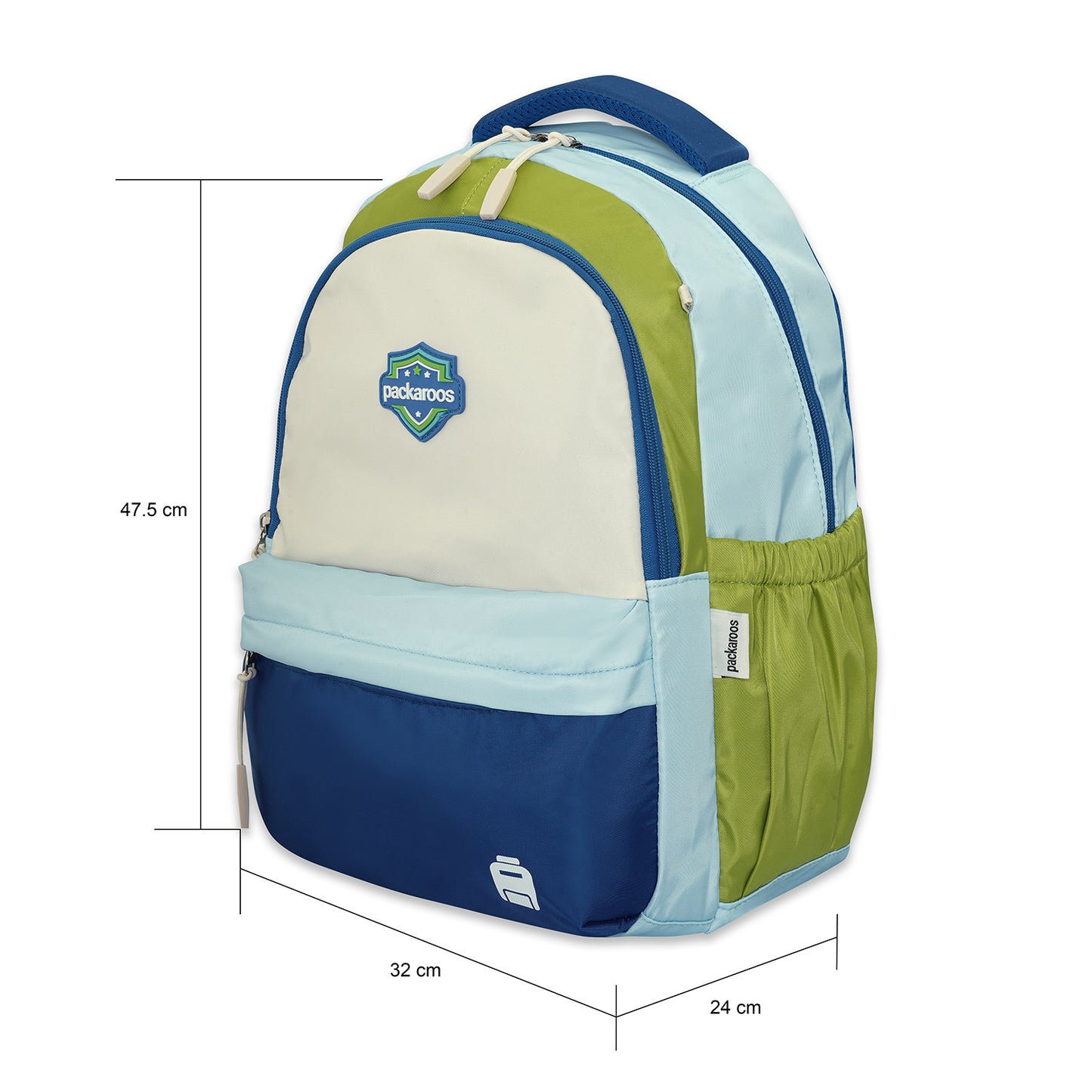 Packaroos Backpack #F109 Green