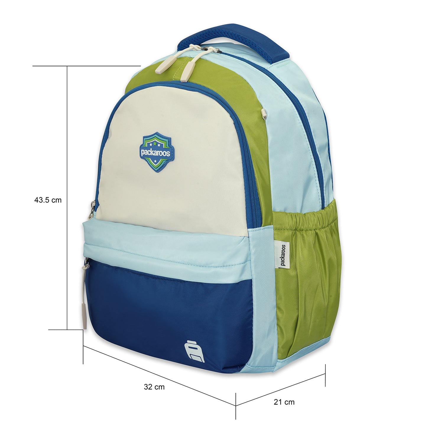Packaroos Backpack #F109 Green