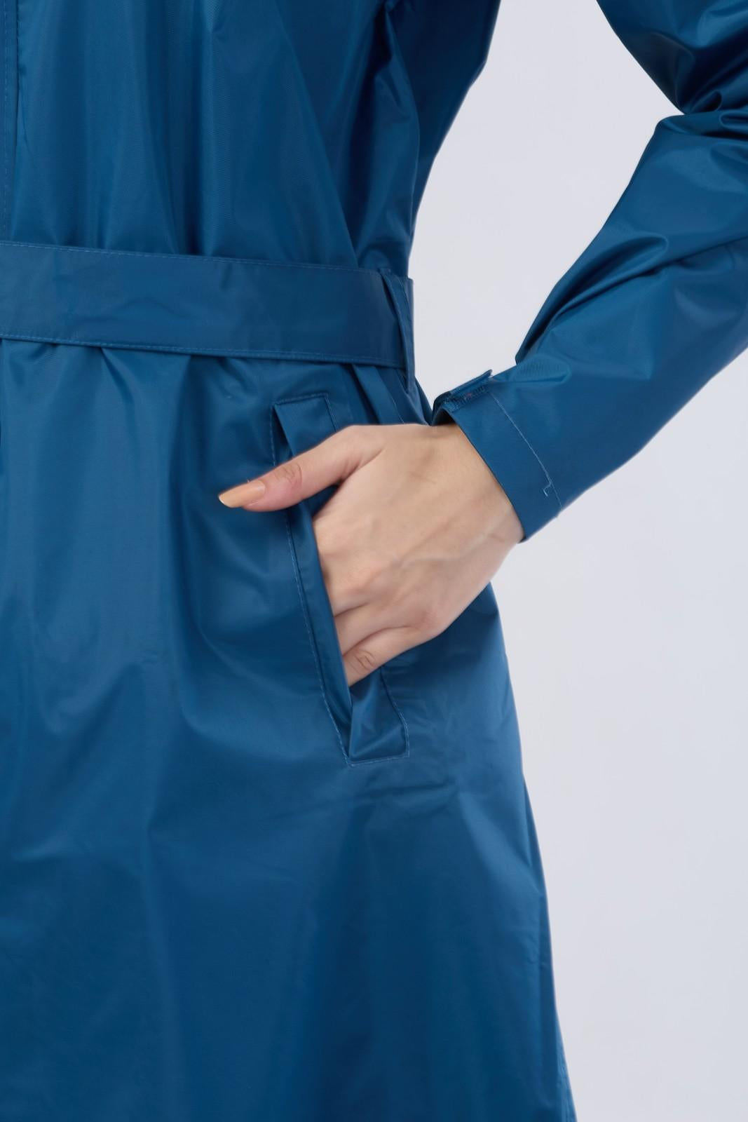 Femina Overcoat Turquoise