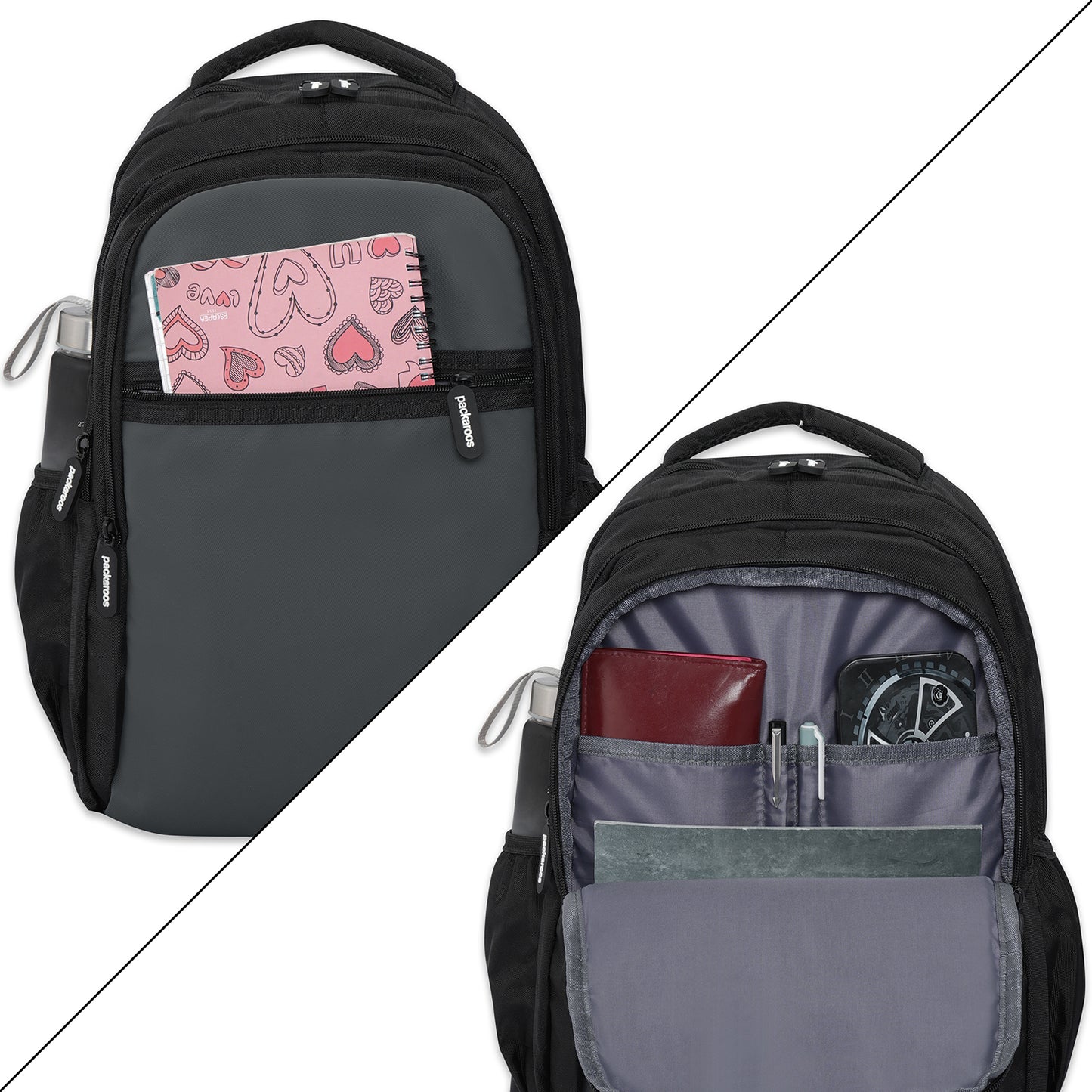 Packaroos Backpack #YFG3140-Grey