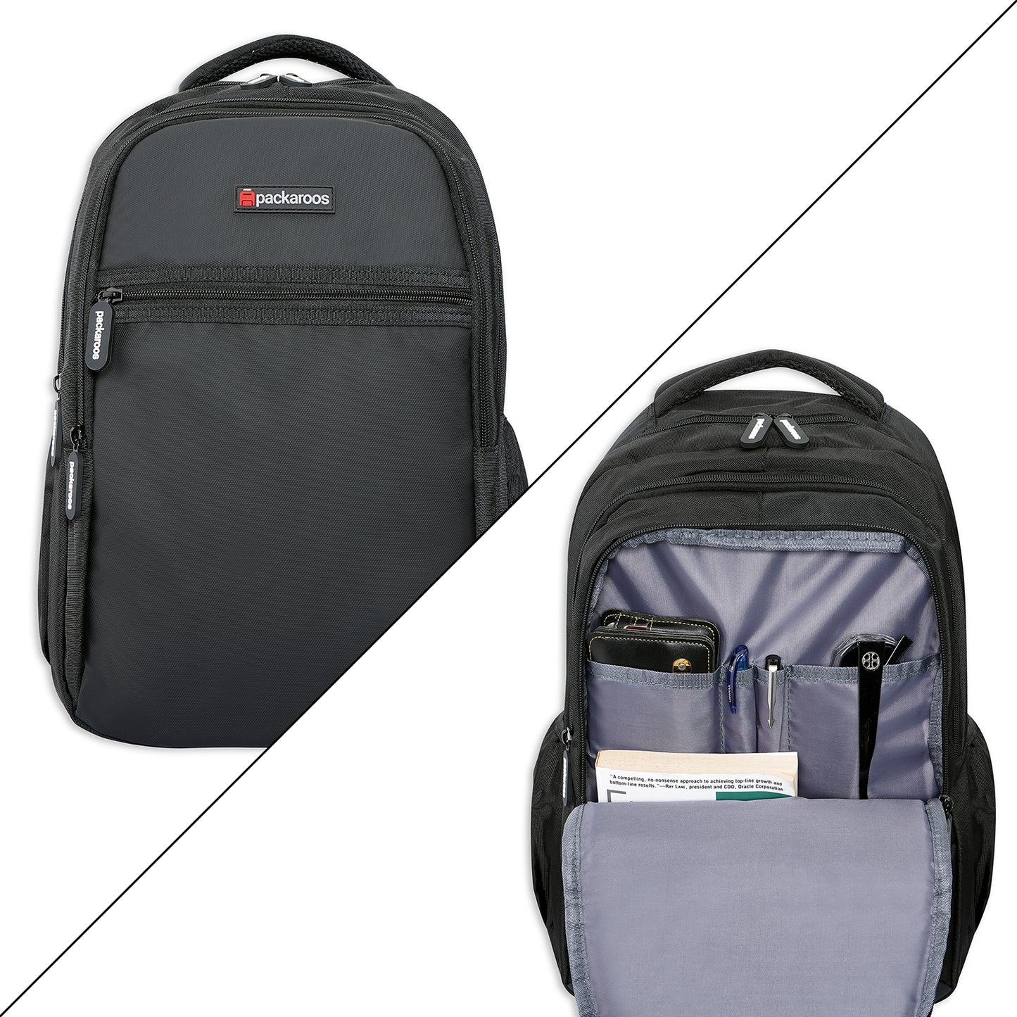 Packaroos Backpack #YFG3140-Black
