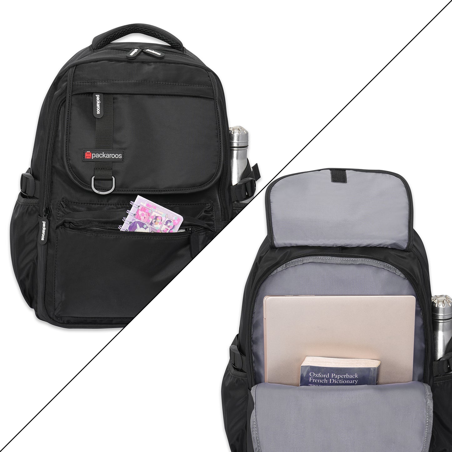 Packaroos Backpack #YFG3148-Black