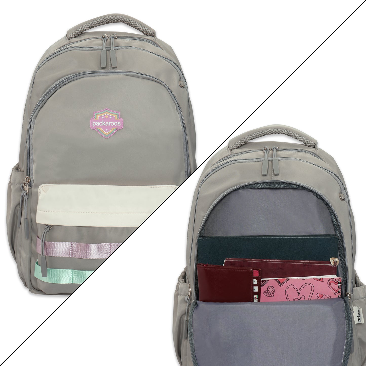 Packaroos Backpack #S115-Grey