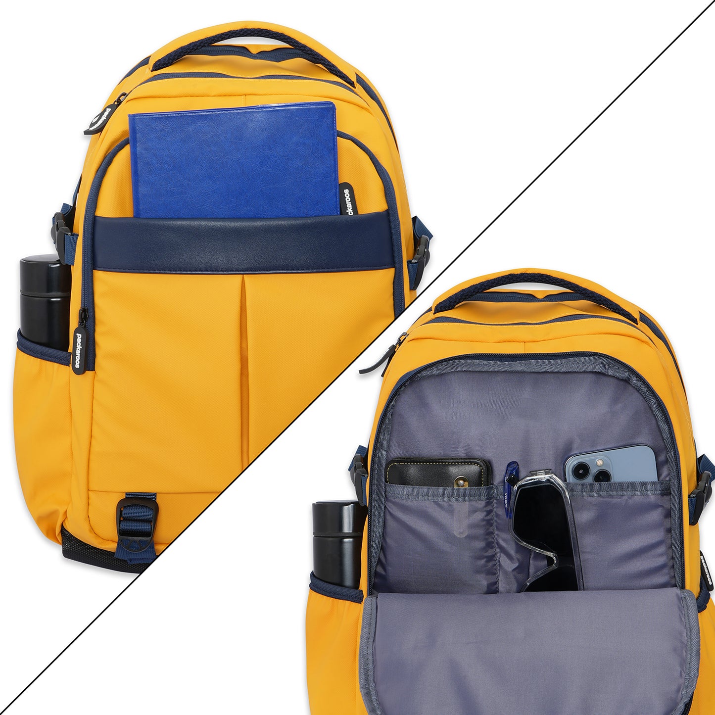 Packaroos Backpack #YFG3372-Yellow